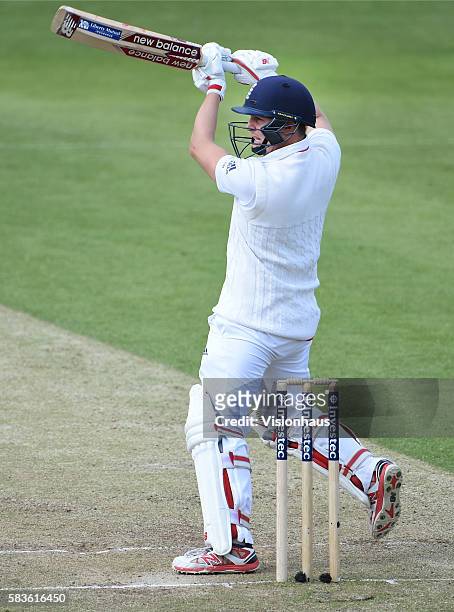 England's Gary Ballance during the 2nd Day of the 2nd Investec Test Match between England and New Zealand at Headingley Carnegie Cricket Ground in...