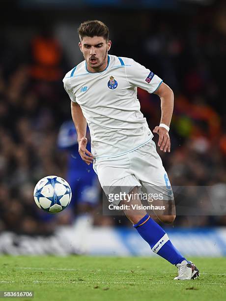 Rúben Neves of Porto during the UEFA Champions League Group G match between Chelsea and FC Porto at Stamford Bridge in London, UK. Photo:...