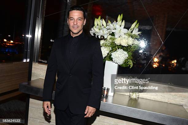 David Alan Basche attends the After Party for Sony Pictures Classics' "Equity" hosted by The Cinema Society with Bloomberg & Thomas Pink at Sixty...
