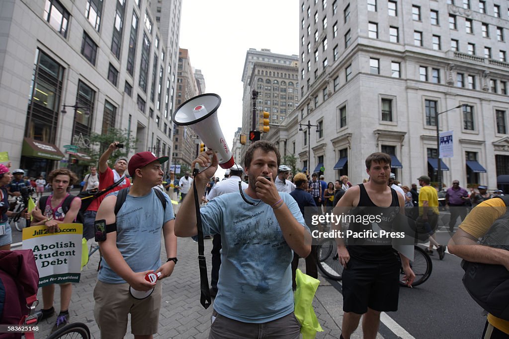 Thousands of activists filled downtown Philadelphia & FDR...