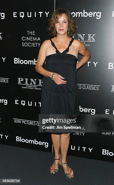 Actress Margaret Colin attends the screening of Sony Pictures Classics' "Equity" hosted by The Cinema Society with Bloomberg & Thomas Pink at Museum...
