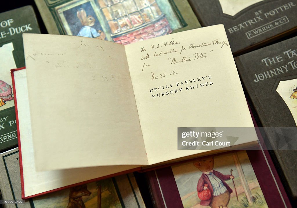 Highlights From The Beatrix Potter Auction Ahead Of Her 150th Anniversary
