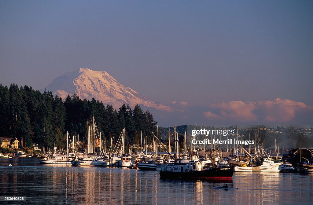Gig Harbor and Mount Rainier
