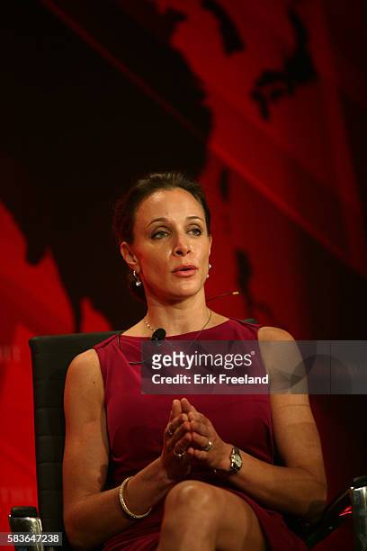 Paula Broadwell, the recently exposed mistress of General David H. Petraeus, the now resigned Central Intelligence Agency CIA Director. She speaks in...