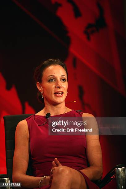 Paula Broadwell, the recently exposed mistress of General David H. Petraeus, the now resigned Central Intelligence Agency CIA Director. She speaks in...