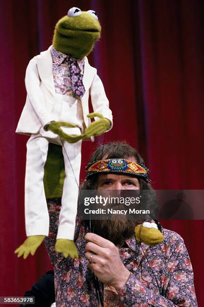 Jim Henson is the creator and producer of the television program The Muppet Show, staring Kermit the Frog.