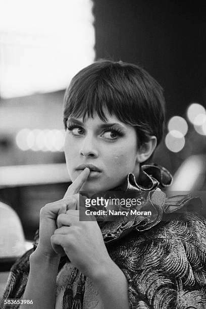 German actress Nastassja Kinski on the set of One from the Heart, directed and written by Francis Ford Coppola.