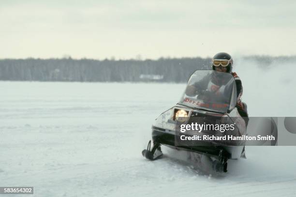 Manhandler Snowmobile 494 Vintage Snowmobile Stock Photos, High-Res Pictures, and Images ...