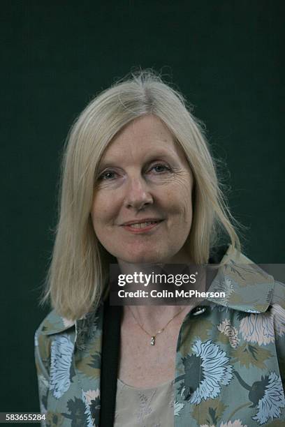 Prolific British writer Helen Dunmore pictured at the Edinburgh International Book Festival where she talked about latest novel entitled House Of...