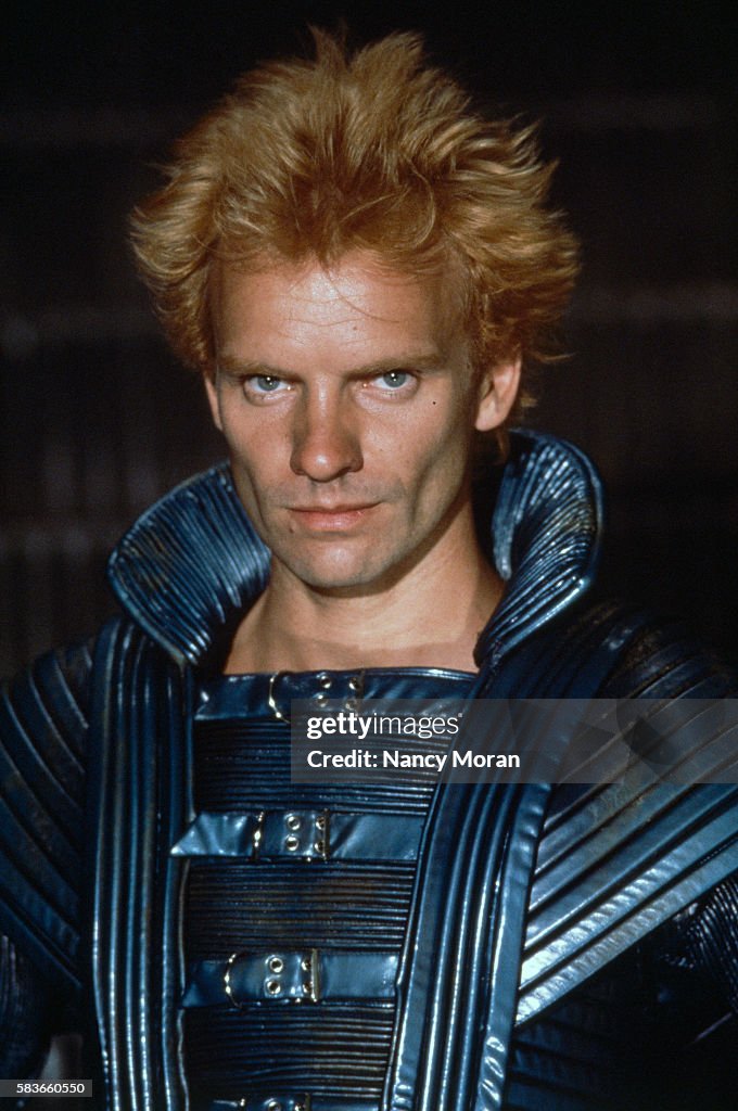 Dune Reed Singer British actor and singer Sting on the set of Dune, directed and... News ...