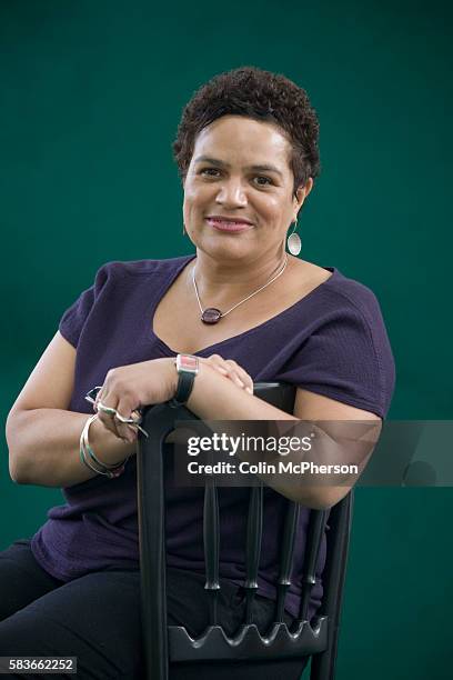 Celebrated British poet Jackie Kay at the Edinburgh International Book Festival where she talked about her recent work. The three-week event is the...