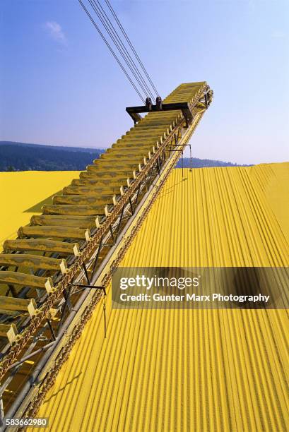 stack rake and sulfur - sulphur stock pictures, royalty-free photos & images