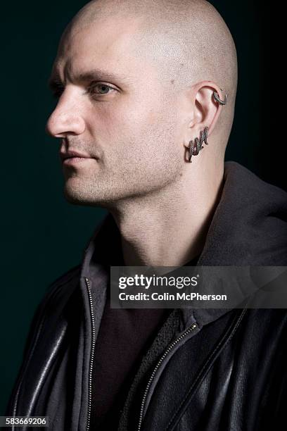 Award-winning English fiction writer China Mieville at the Edinburgh International Book Festival where he talked about his new book entitled The City...