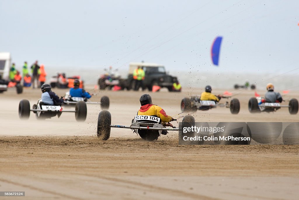 UK - Hoylake - European Kite Buggy Championships