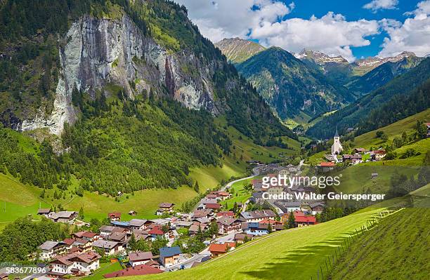 village huettschlag, austria - hohe tauern stock pictures, royalty-free photos & images