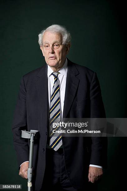 Veteran British Labour party parliamentarian Tam Dalyell, pictured at the Edinburgh International Book Festival where he talked about his career in...