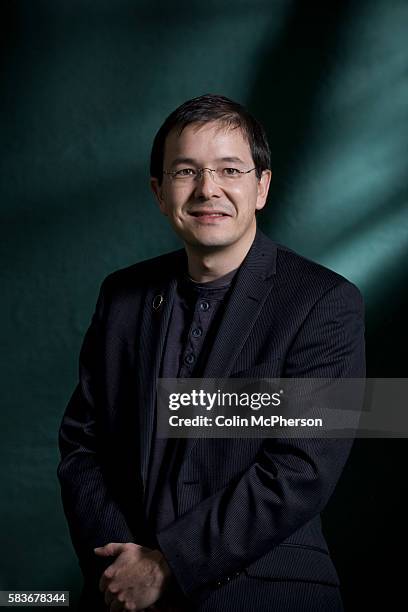 Australian writer, cartoonist and Oscar-winning film-maker, Shaun Tan, pictured at the Edinburgh International Book Festival where he talked about...