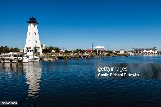 gulfport lighthouse - gulfport stock pictures, royalty-free photos & images