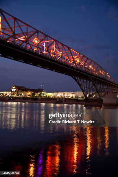 texas street bridge - bossier city stock pictures, royalty-free photos & images