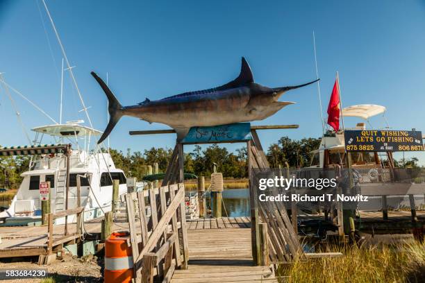 ocean springs marine mart - ocean springs stock pictures, royalty-free photos & images