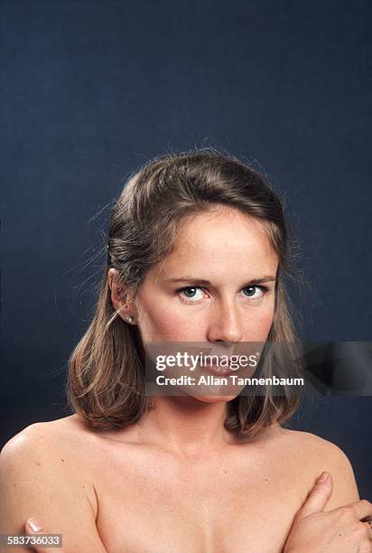 Portrait of French actress and model Dominique Sanda, 1970s.