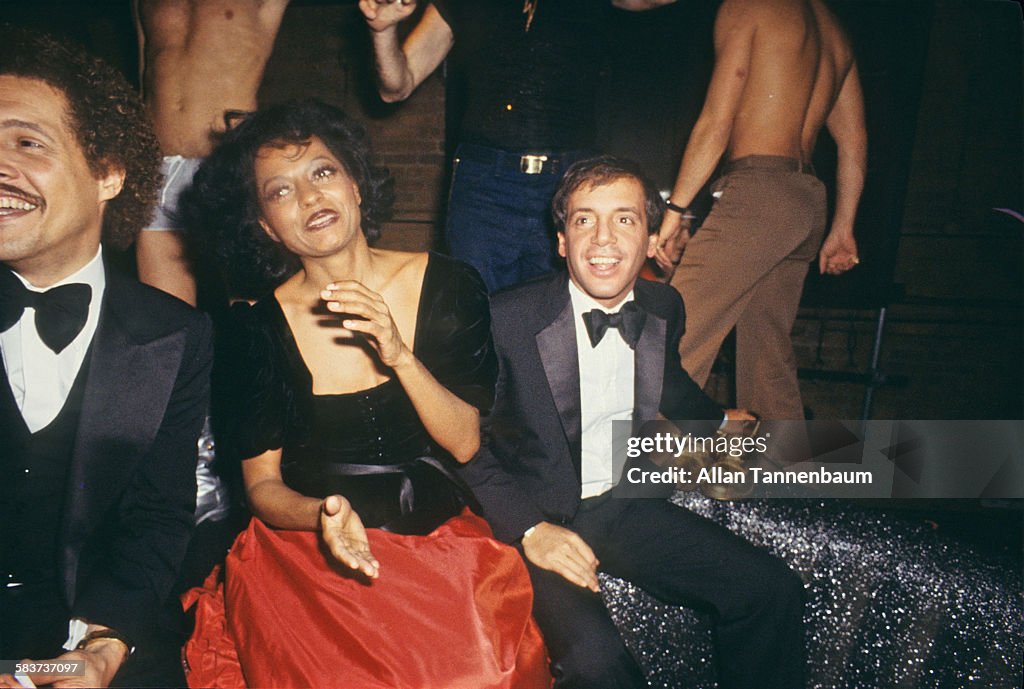 Diana Ross At New Year's Eve Party At Studio 54