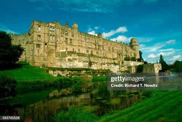 warwick castle - warwick castle stock pictures, royalty-free photos & images