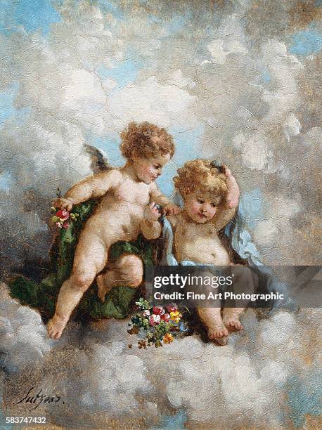 Cherubs in the Clouds by Charles Augustus Henry Lutyens