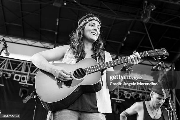 Brandi Carlile performs at the 11th annual Nelsonville Music Festival n May 31 in Nelsonville, Ohio. The festival is held on Robbins Crossing...