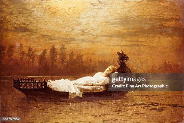 The Lady of Shalott by John Atkinson Grimshaw
