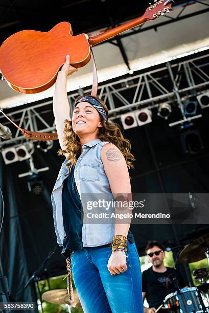 Brandi Carlile performs at the 11th annual Nelsonville Music Festival n May 31 in Nelsonville, Ohio. The festival is held on Robbins Crossing...