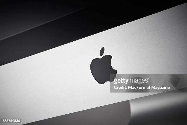 Detail of an Apple iMac, taken on December 9, 2015.