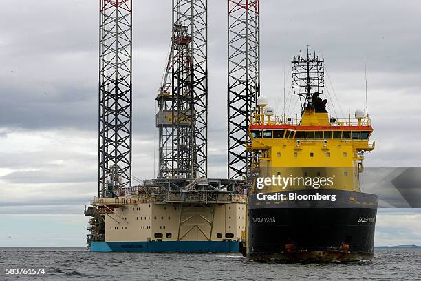 Balder Offshore Rig 12 Balder Viking Photos & High Res Pictures - Getty Images