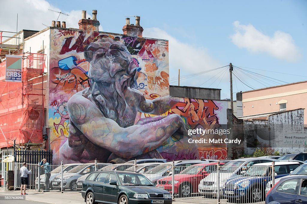 Artists Come Together For UpFest The Largest Graffiti Festival In Europe