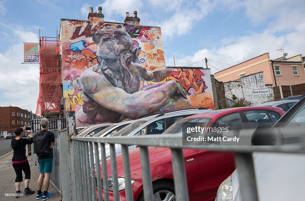 Artists Come Together For UpFest The Largest Graffiti Festival In Europe