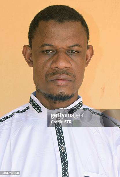 Photo taken on July 27, 2016 in the premises of the Bamako state security police shows Barry Mahmoud, alias Abu Yehiya, a leader of a unit of the...