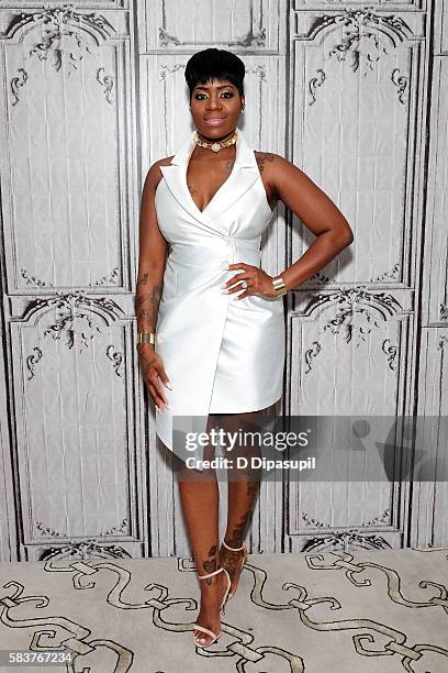 Fantasia attends the AOL Build Speaker Series to discuss her new album "The Definition Of..." at AOL HQ on July 27, 2016 in New York City.