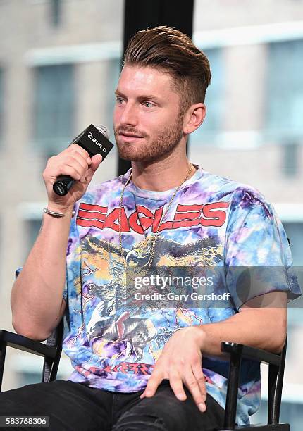 Singer/songwriter Marc E. Bassy attends AOL Build Presents to discuss his new single "You & Me' at AOL HQ on July 27, 2016 in New York City.