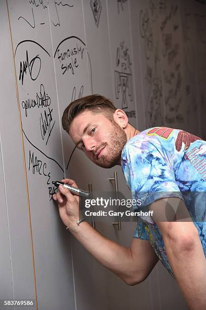 Singer/songwriter Marc E. Bassy attends AOL Build Presents to discuss his ne single "You & Me" at AOL HQ on July 27, 2016 in New York City.