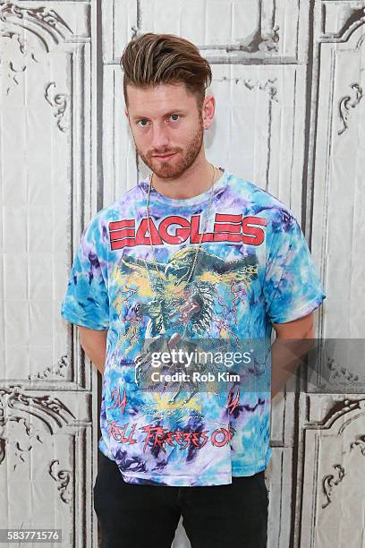 Marc E. Bassy poses for a photo at AOL Build at AOL HQ on July 27, 2016 in New York City.