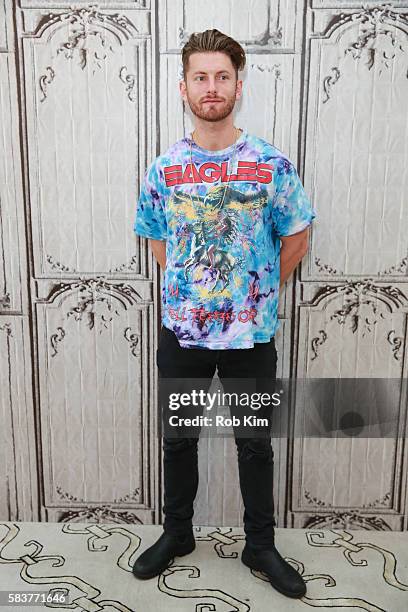 Marc E. Bassy poses for a photo at AOL Build at AOL HQ on July 27, 2016 in New York City.