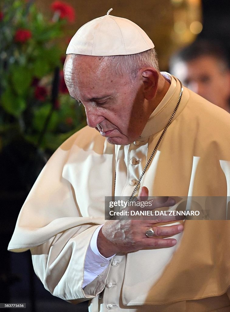 POLAND-VATICAN-DIPLOMACY-RELIGION-POPE-YOUTH