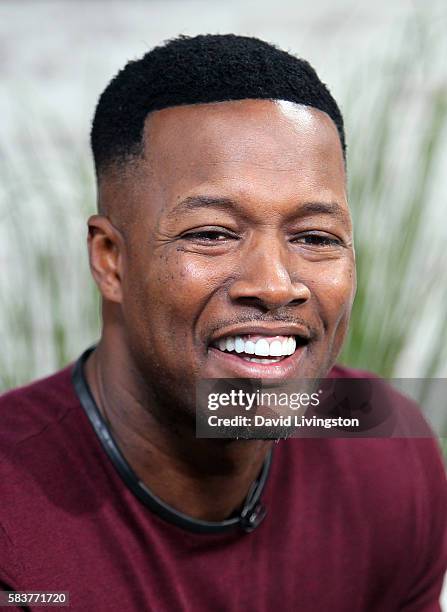 Actor Flex Alexander visits Hollywood Today Live at W Hollywood on July 27, 2016 in Hollywood, California.
