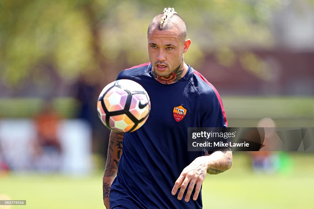 AS Roma Training Session