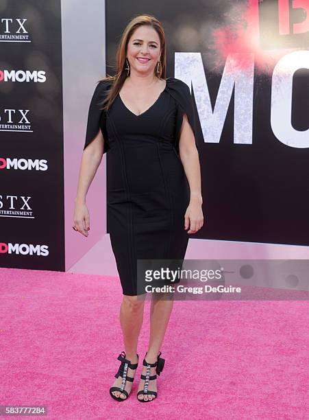 Actress Annie Mumolo arrives at the premiere of STX Entertainment's "Bad Moms" at Mann Village Theatre on July 26, 2016 in Westwood, California.