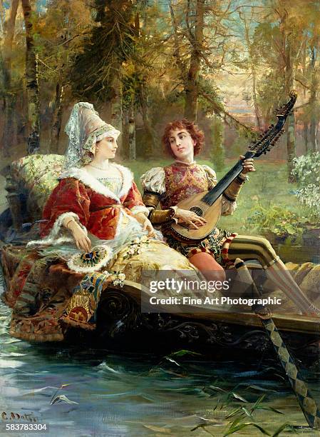 Romantic Serenade by Cesare Agostino Detti