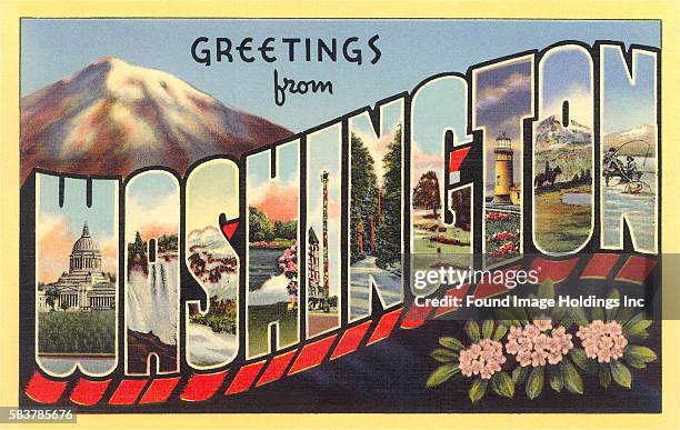 Vintage 1974 Downtown Los Angeles California Postcard 