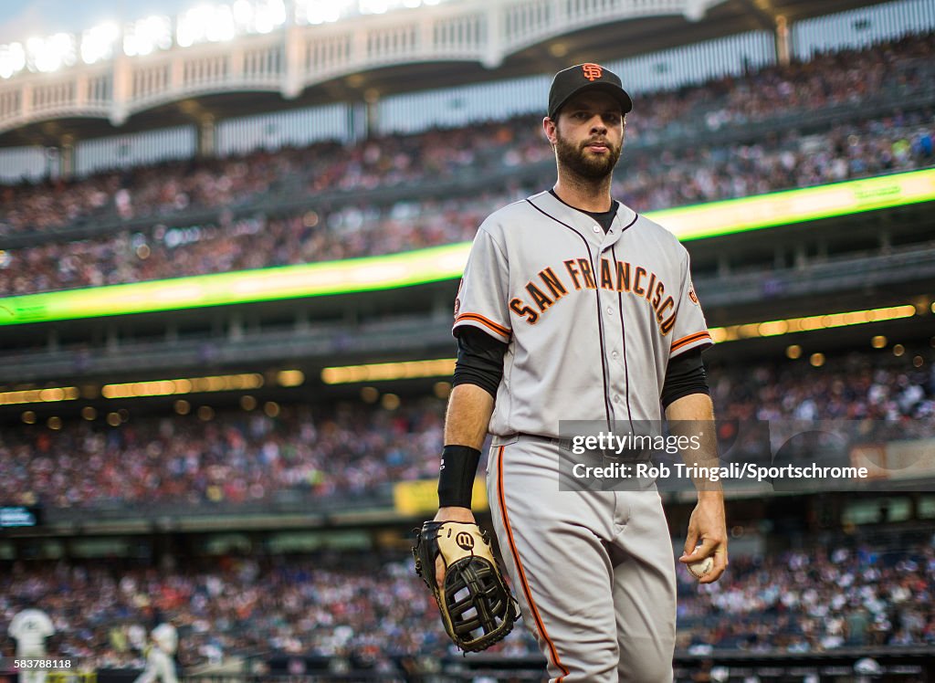 San Francisco Giants v New York Yankees