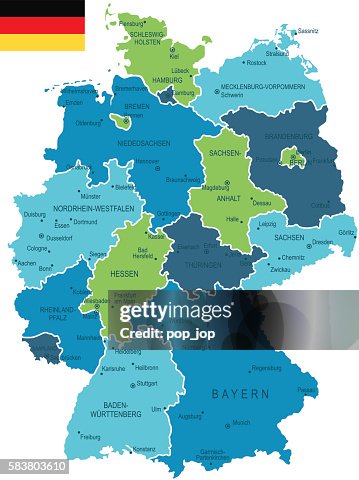 Germany Map Germany Map