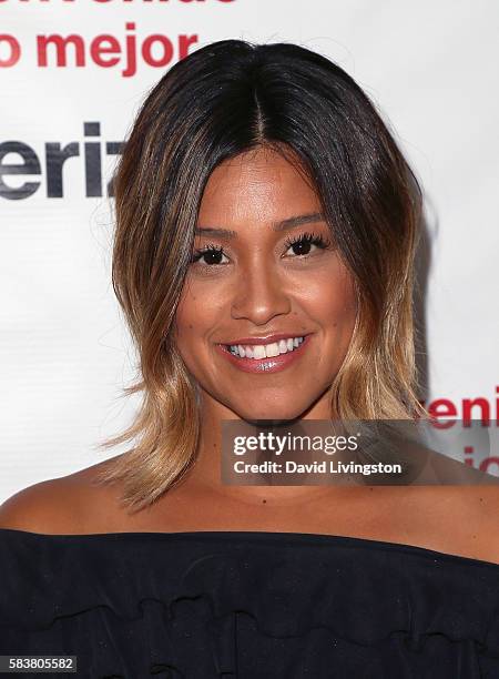 Actress Gina Rodriguez and Verizon launch Bienvenido a lo mejor at Mondrian Los Angeles on July 27, 2016 in West Hollywood, California.